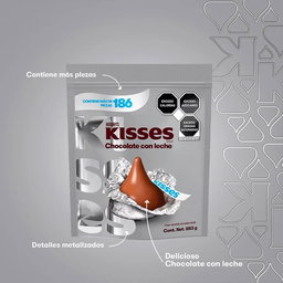 Hershey's Kisses Chocolate con leche 883 g