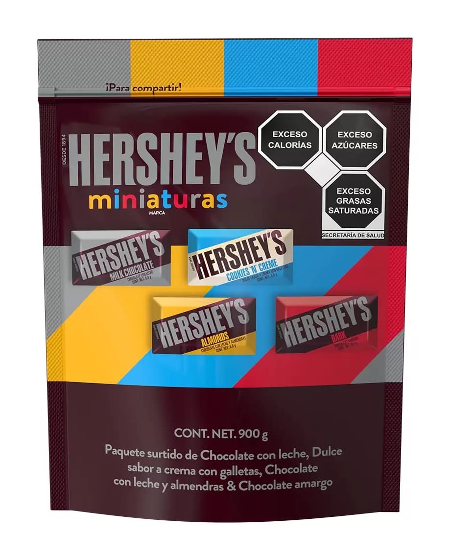 Hershey's Chocolates miniaturas, surtido 900 g