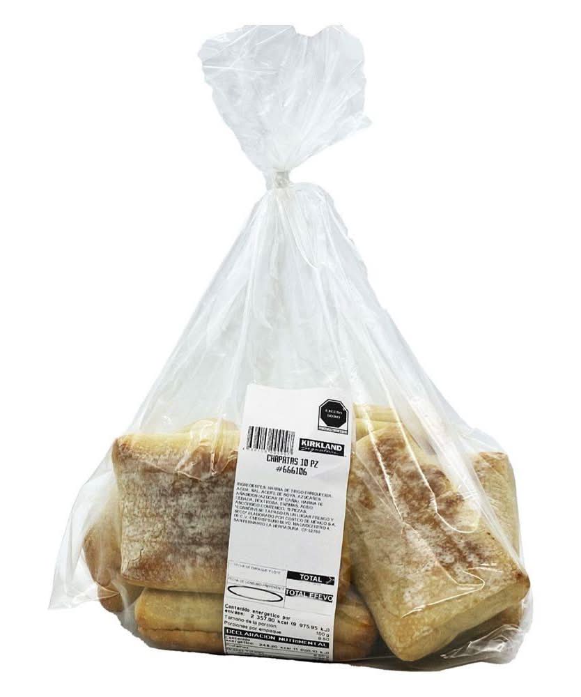 Kirkland Signature Chapatas 10 un