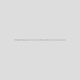 Kirkland Signature Centros de dona rellenos de crema de avellanas y chocolate 25 un