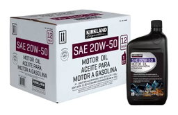 Kirkland Signature Aceite para motor a gasolina sae 20w-50 11,35 kg