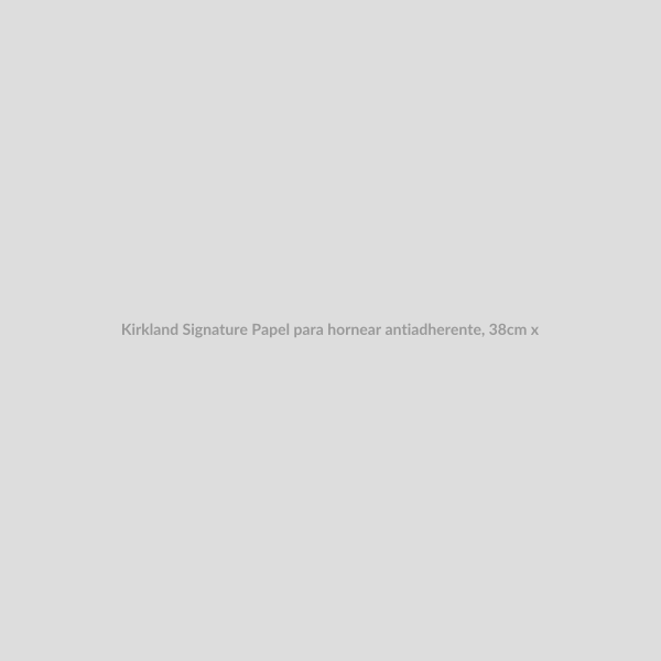 Kirkland Signature Papel para hornear antiadherente, 38cm x 50m 2