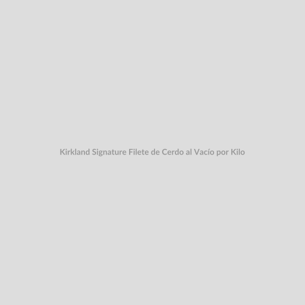 Kirkland Signature Filete de Cerdo al Vacío por Kilo