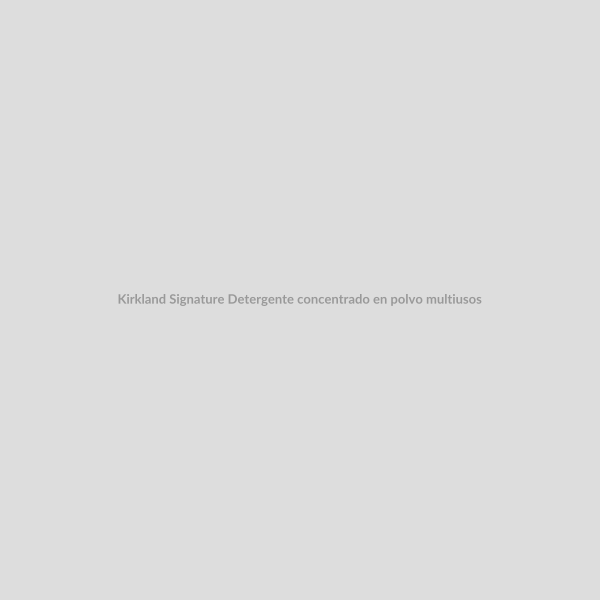 Kirkland Signature Detergente concentrado en polvo multiusos 12,7 kg