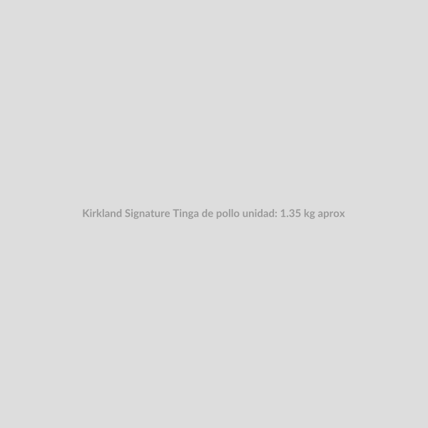 Kirkland Signature Tinga de pollo unidad: 1.35 kg aprox_0