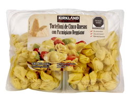 Kirkland Signature Tortelloni de cinco quesos con parmigiano reggiano 2 un