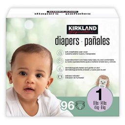 Kirkland Signature Pañales unisex, Etapa 1 96 un