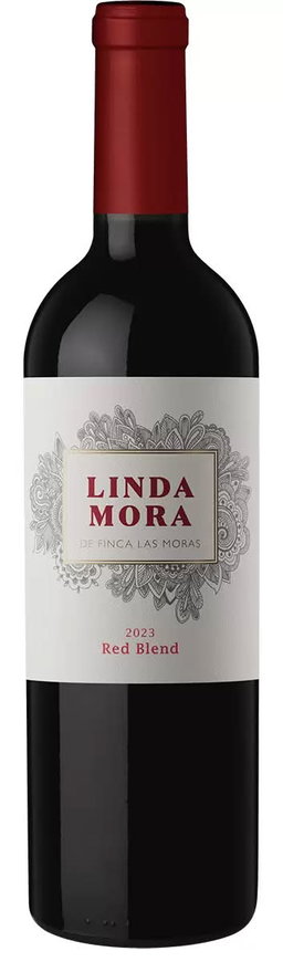 Linda Mora Vino tinto blend argentina, 2023 6 x 750 ml