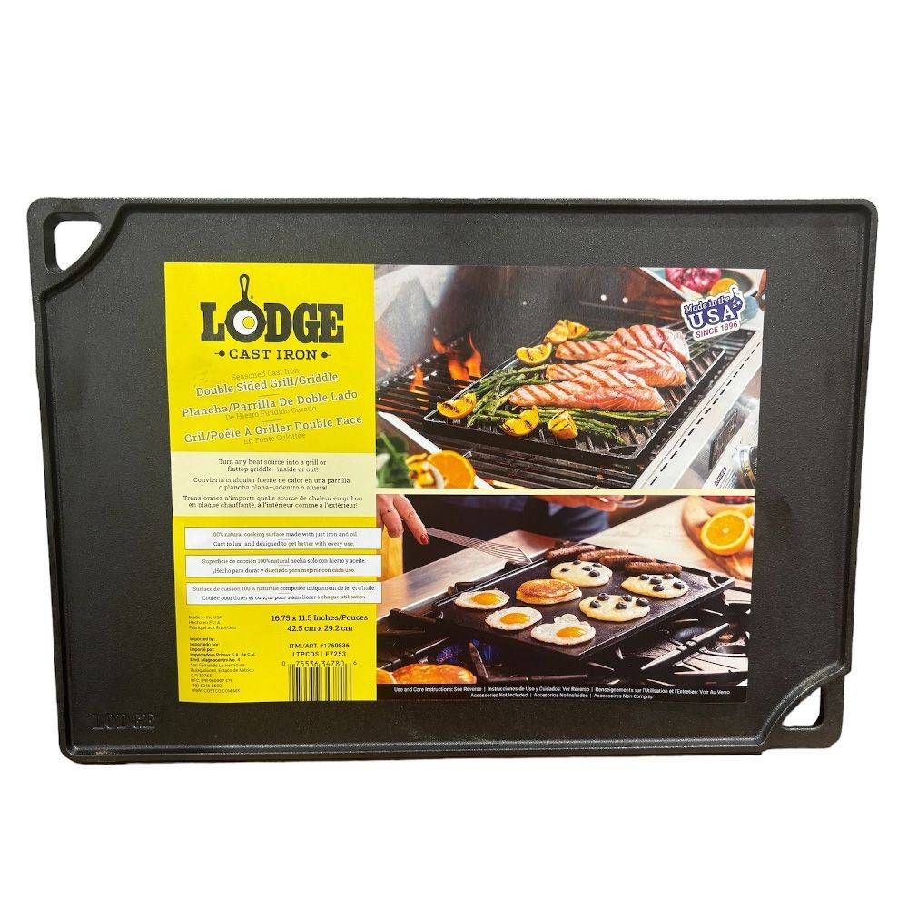 Lodge Plancha/parrilla de doble lado_0