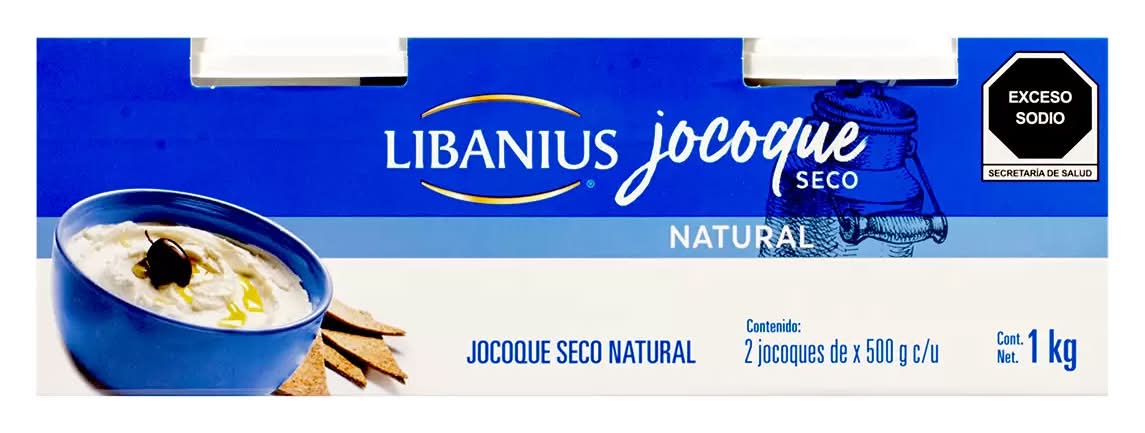 Libanius Jocoque seco natural 2 x 500 g_0
