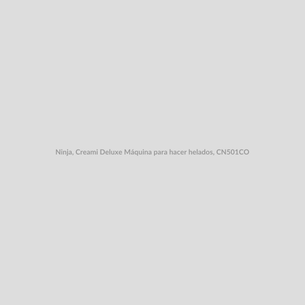 Ninja, Creami Deluxe Máquina para hacer helados, CN501CO