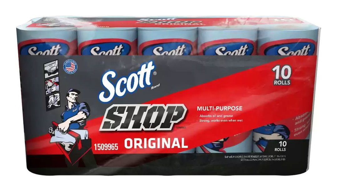 Scott Toallas absorbentes multiusos, 27.9x23.9 cm 10 un