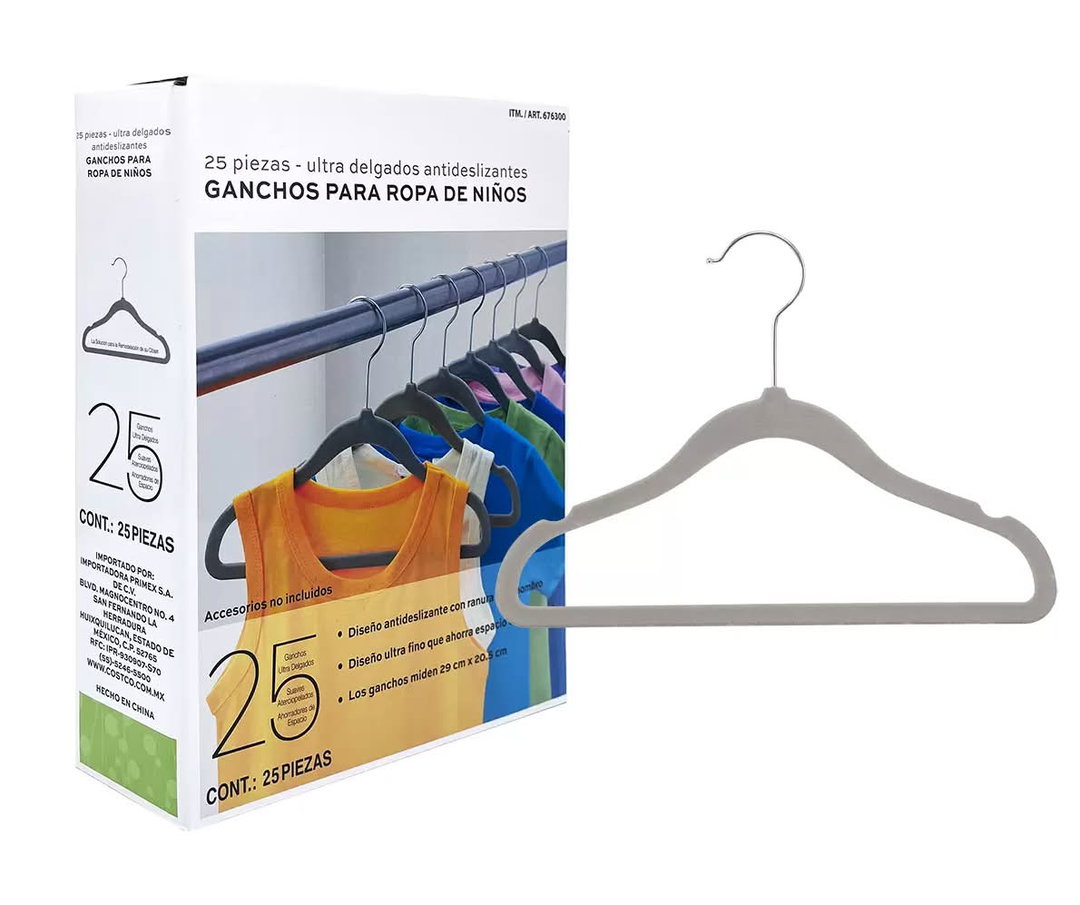 Three Sixty Sourcing, Set de 25 Ganchos para Niños