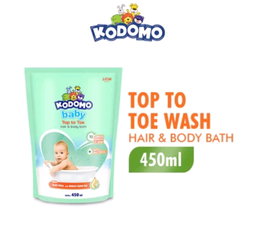 Kodomo Hair & Body Bath Refil 450ml