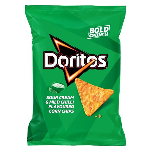 Doritos Sour Cream & Mild Chilli 145g