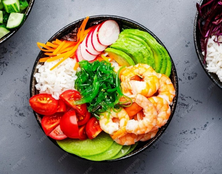 Poke bowl Crevettes