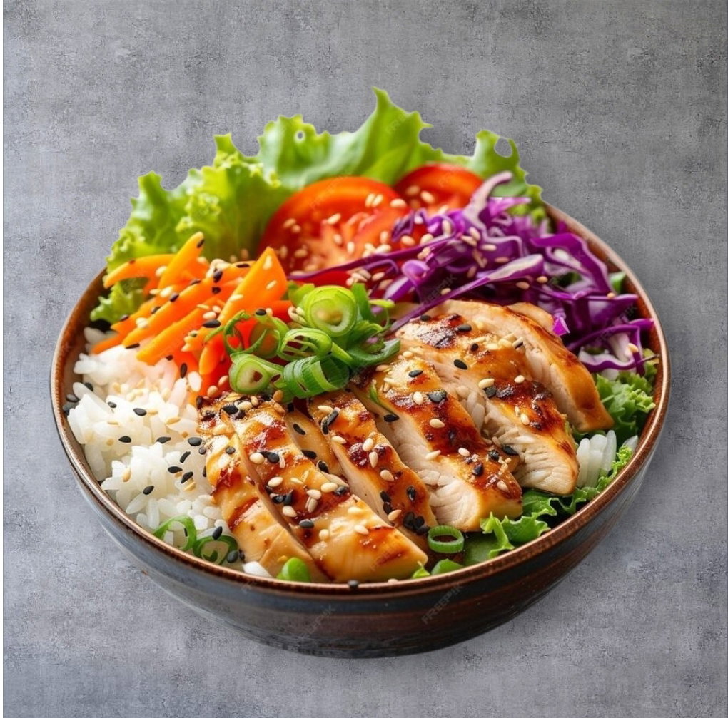 Poke bowl Poulet