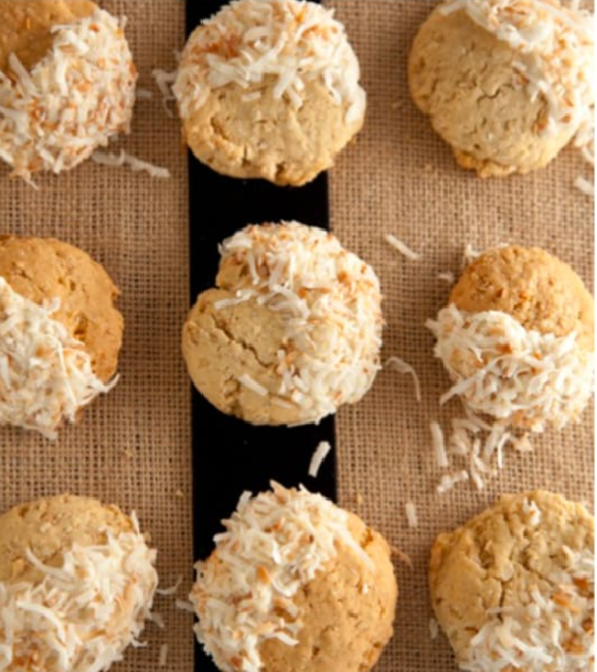 White Coconut Cookies_0