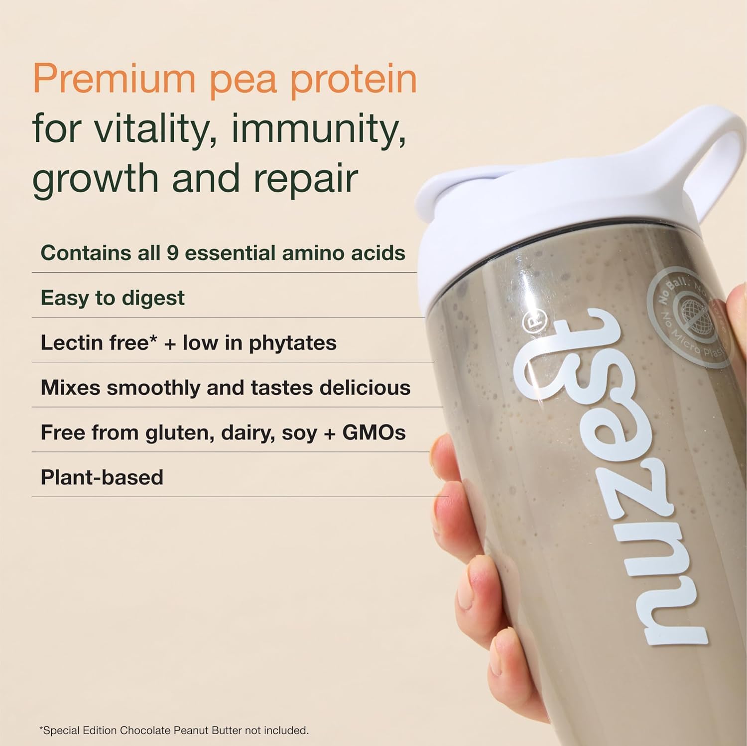 Nuzest Clean Lean Vegan Protein 250g_3