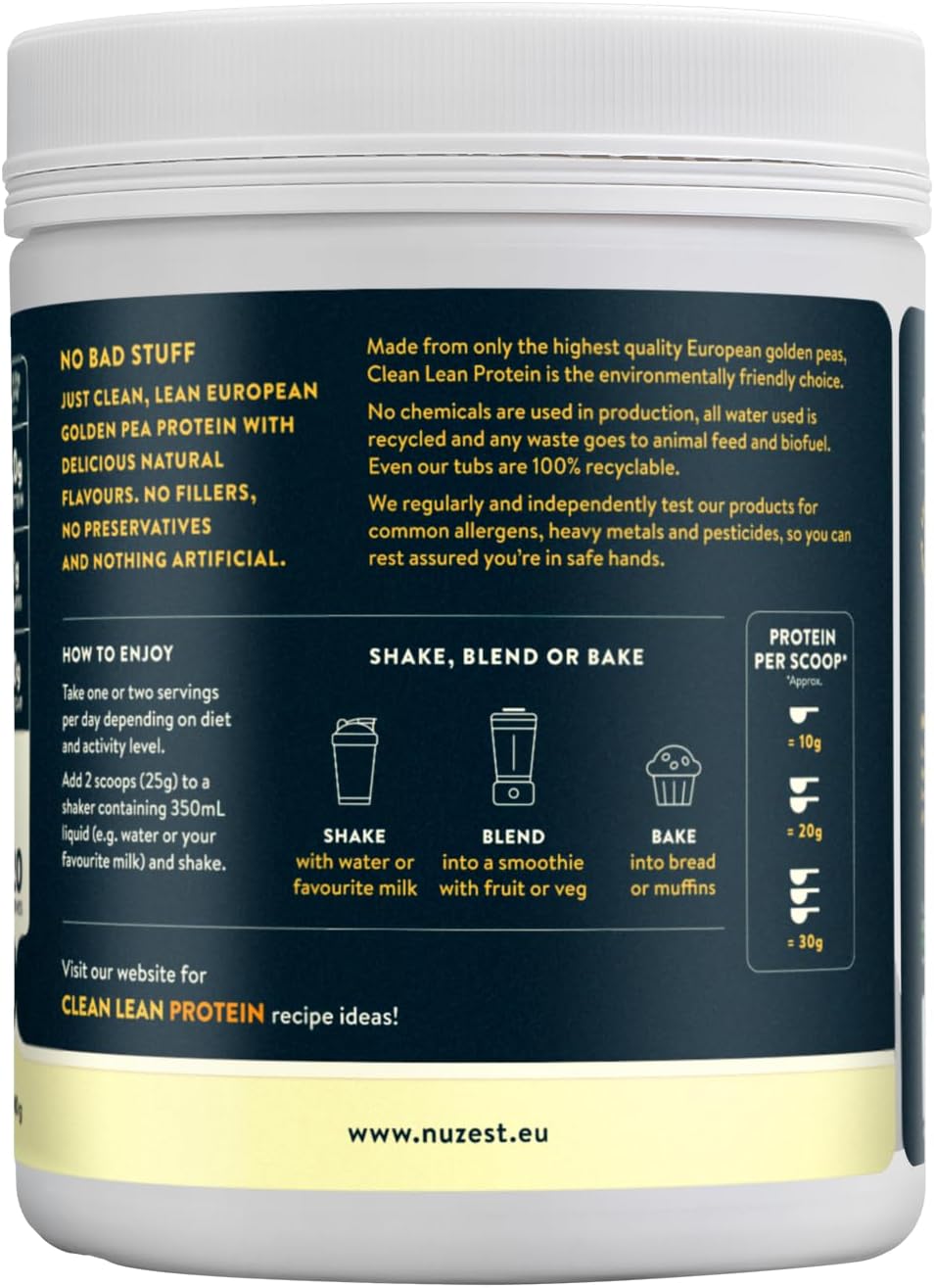 Nuzest Clean Lean Vegan Protein 500g_1