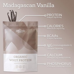 Pure Organic Whey Protein  400g