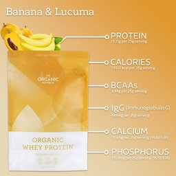 Pure Organic Whey Protein  400g