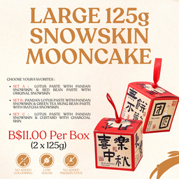 LARGE Snowskin Mooncake