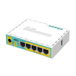 Mikrotik RouterBoard RB750UPr2 hEX PoE lite is a Small 5 Port Router, 1 USB 2.0 Port and PoE Output. Ports 2-5 can Power Other PoE Capable Devices with The Same Voltage as Applied to The Unit V2 (Pre Program with custom captive portal)