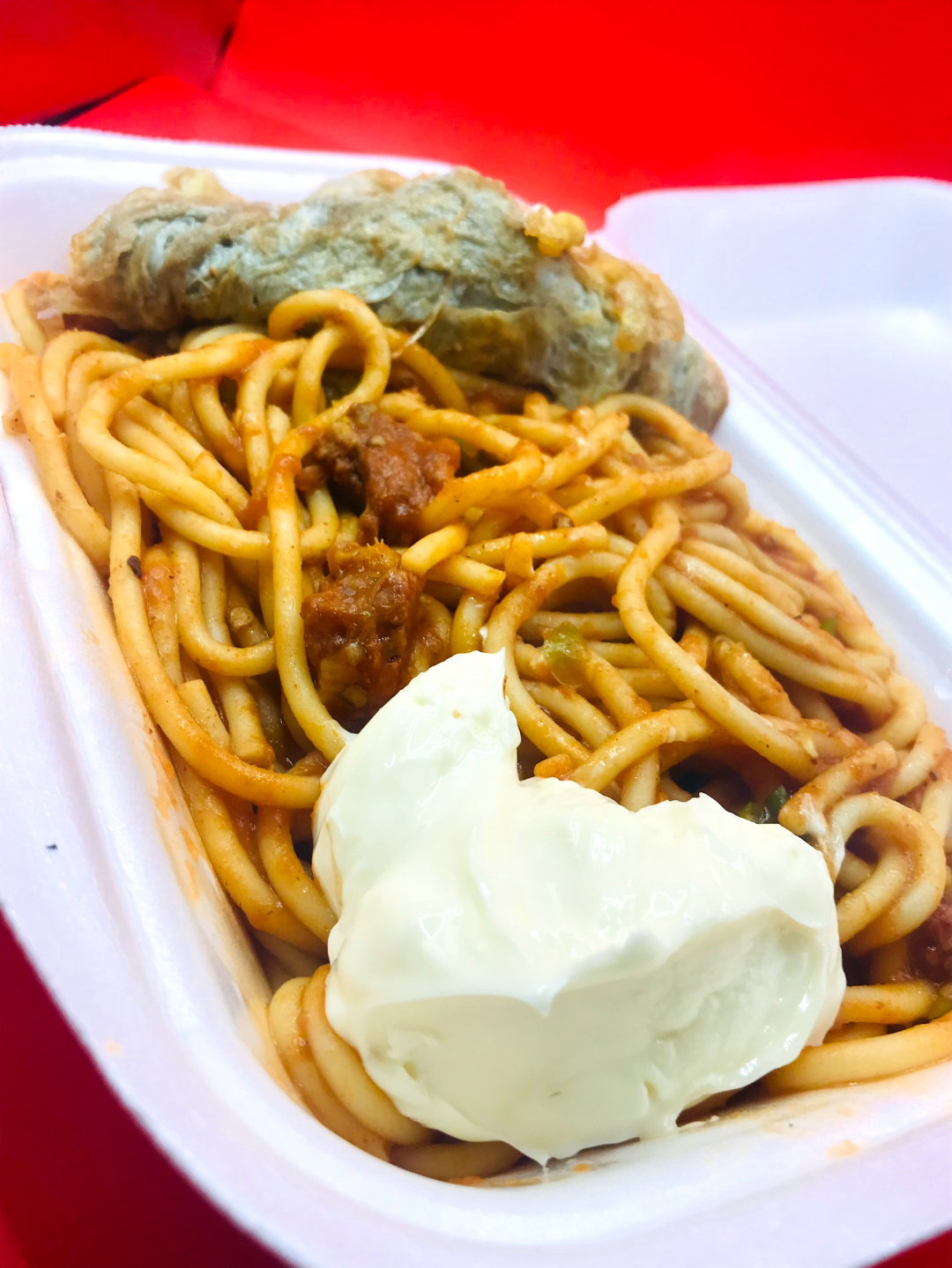 Spaghetti rouge 