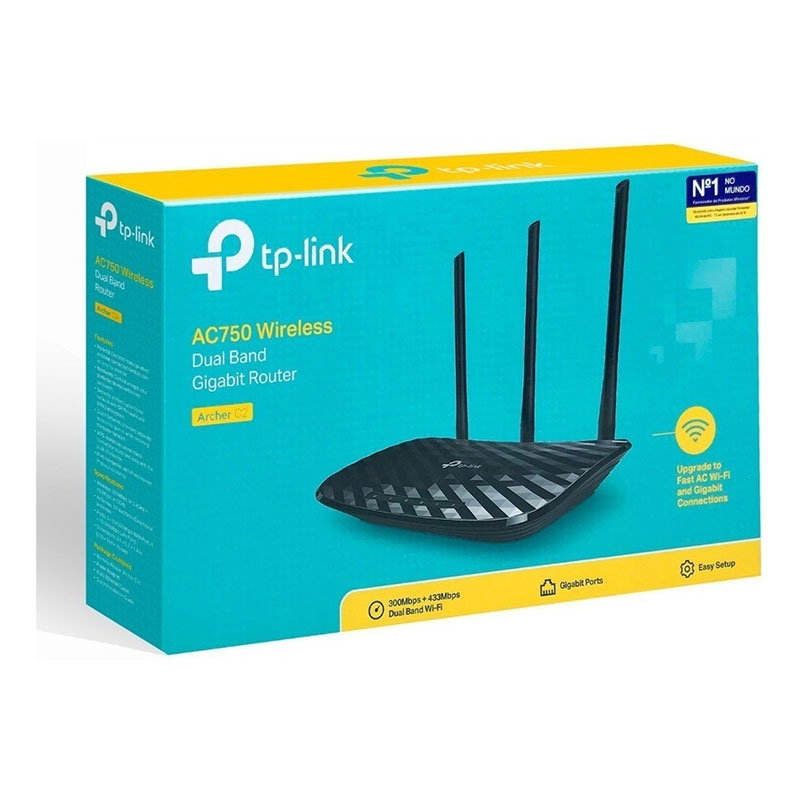 TP-Link Archer C20 AC750 Wireless Dual Band Router 