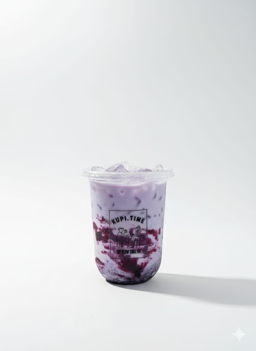 Iced Blueberry Latte_0