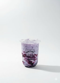 Iced Blueberry Latte