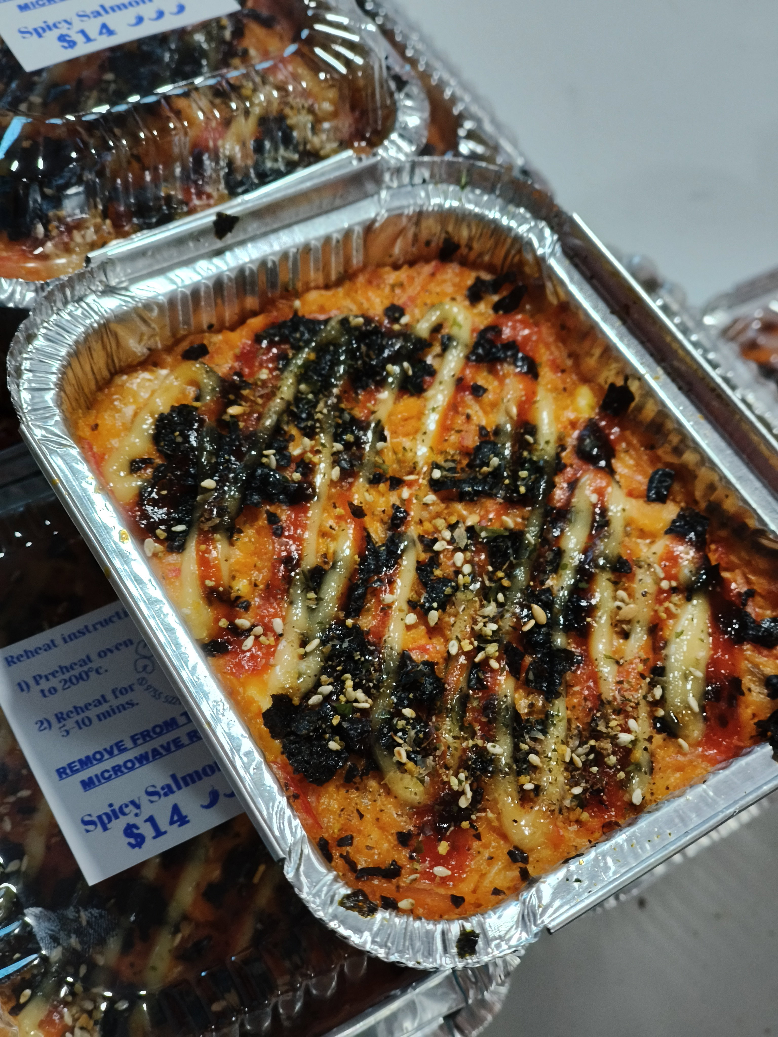 Spicy Salmon Crab