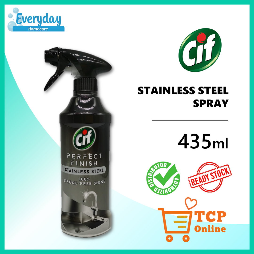 CIF Stainless Steel Spray 435ml