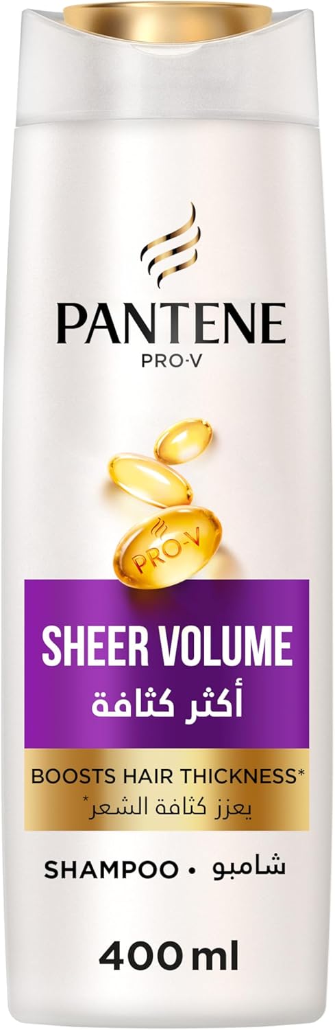 Pantene Pro-V Sheer Volume Shampoo, Boosts Hair Thickness