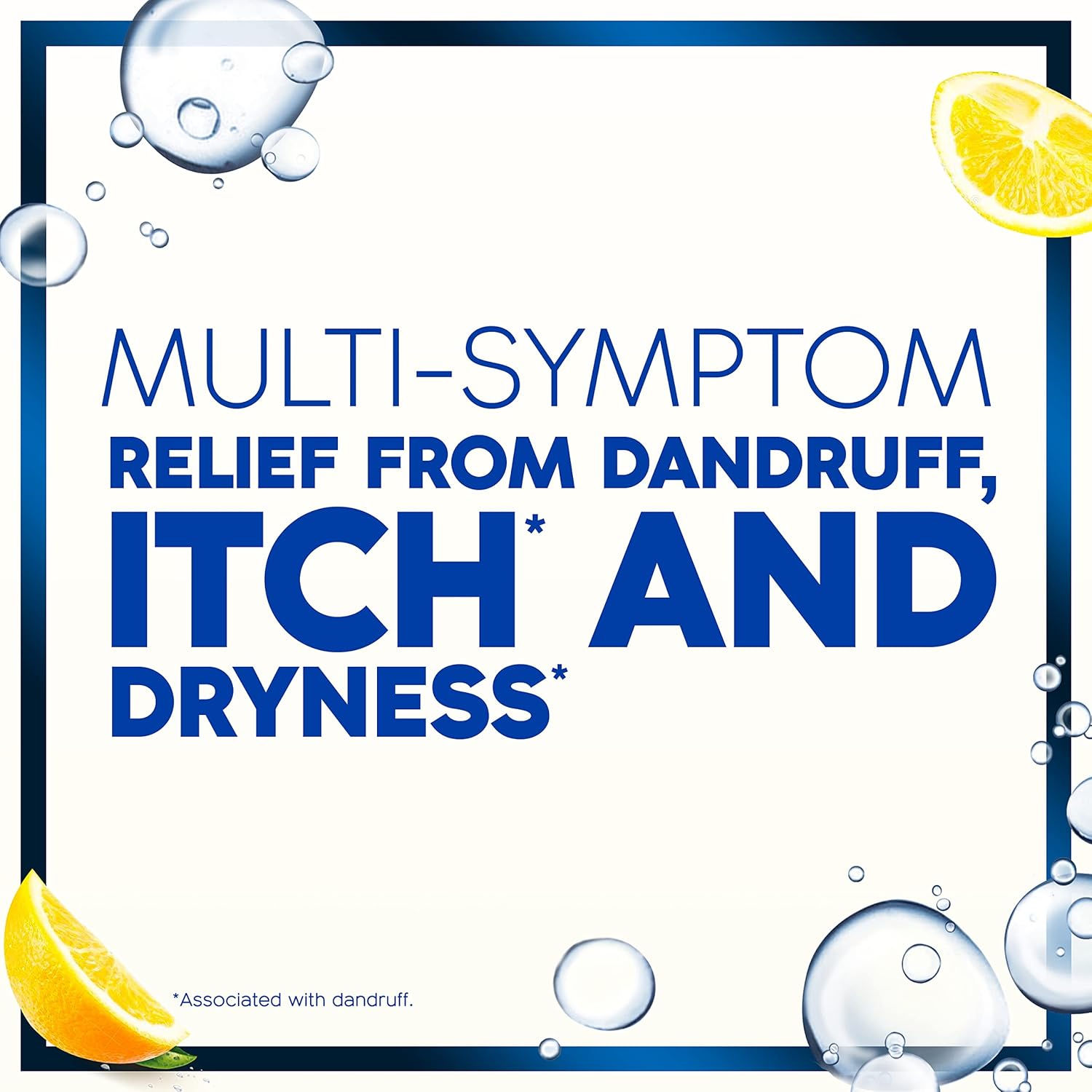 Head & Shoulders citrus fresh anti dandruff shampoo, oil control of greasy hair_8