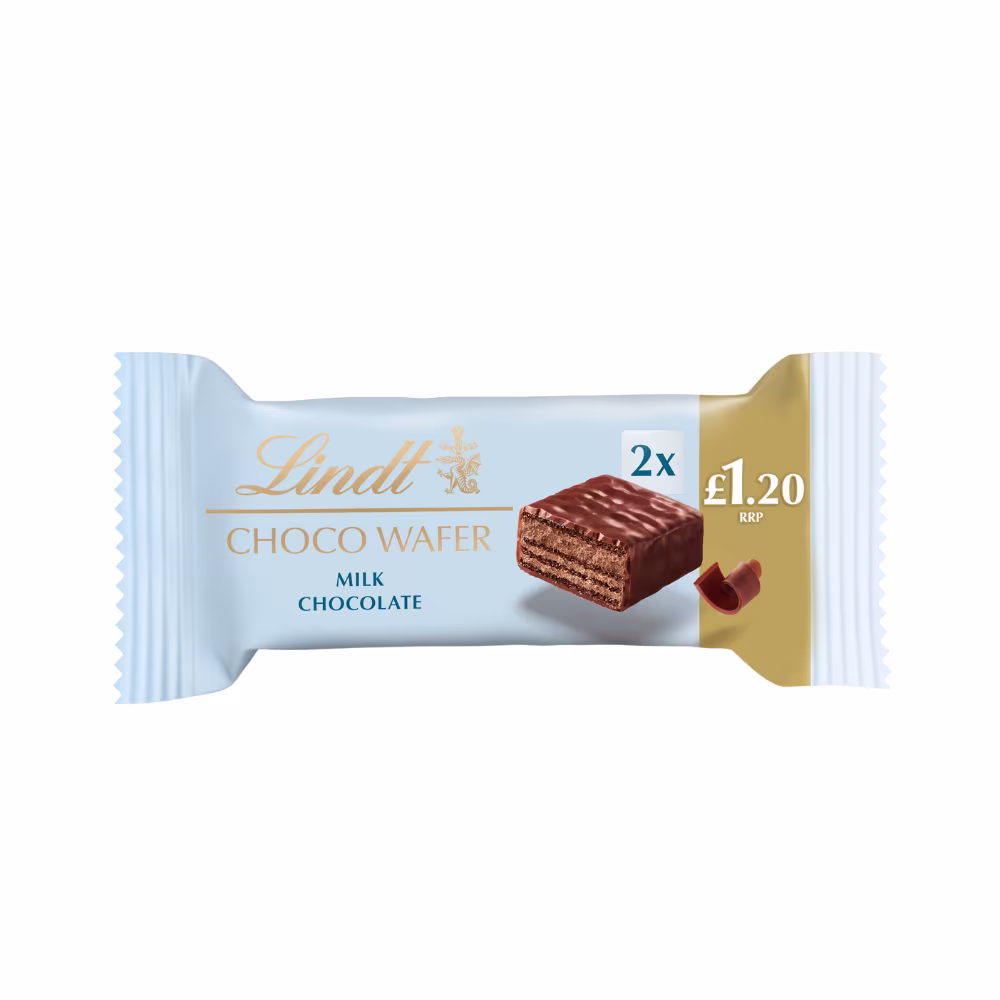 Lindt Choco Wafer Milk Chocolate Treat Pack 26g_0