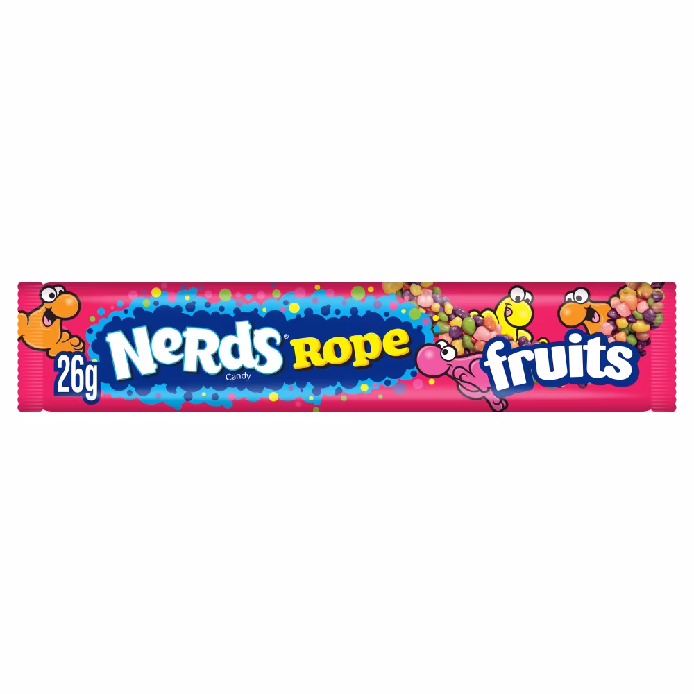 Nerds Rope Fruit Flavour Candy 26g_0