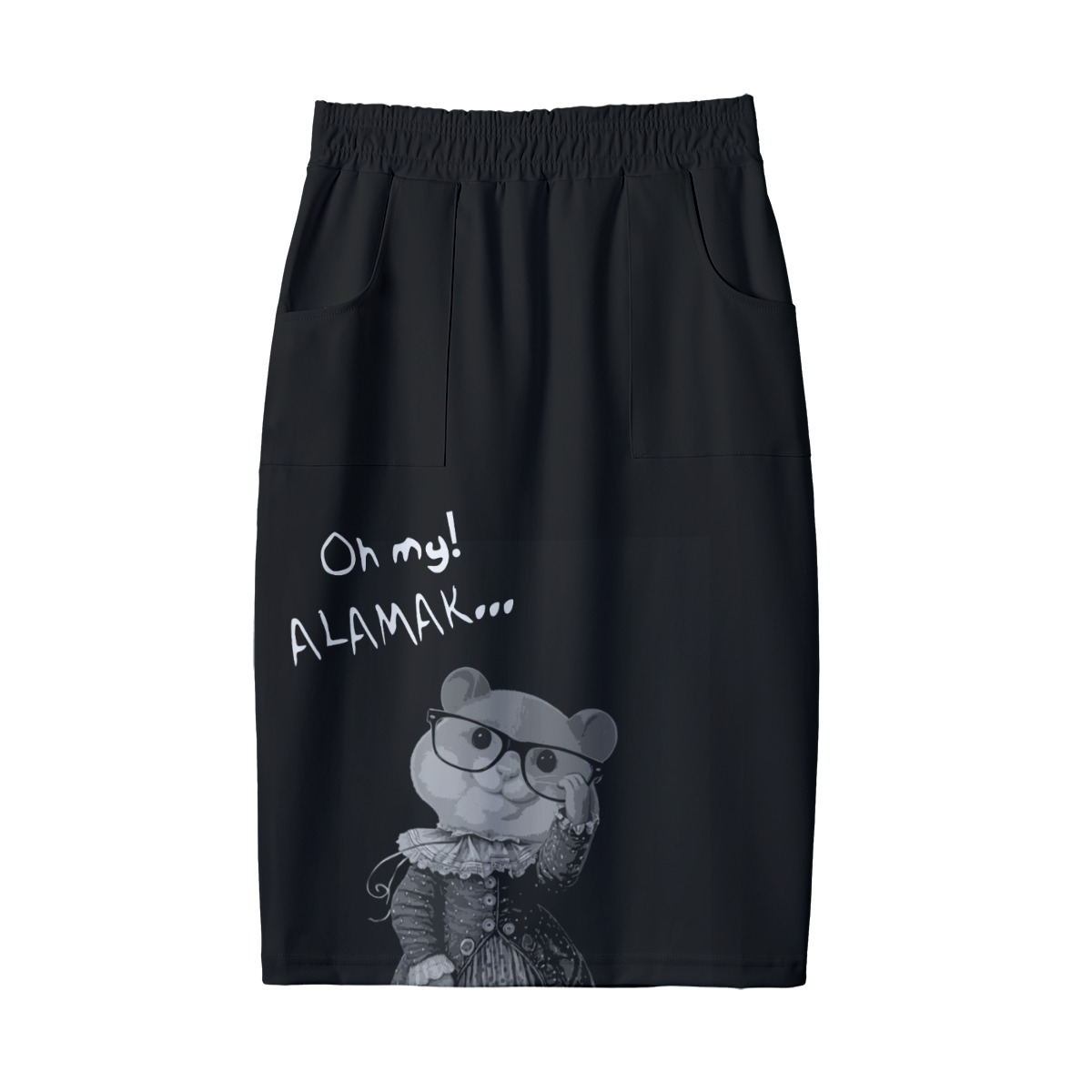 Oh My! Alamak! with Sisi the Hamster — Hip Wrap Skirt _2