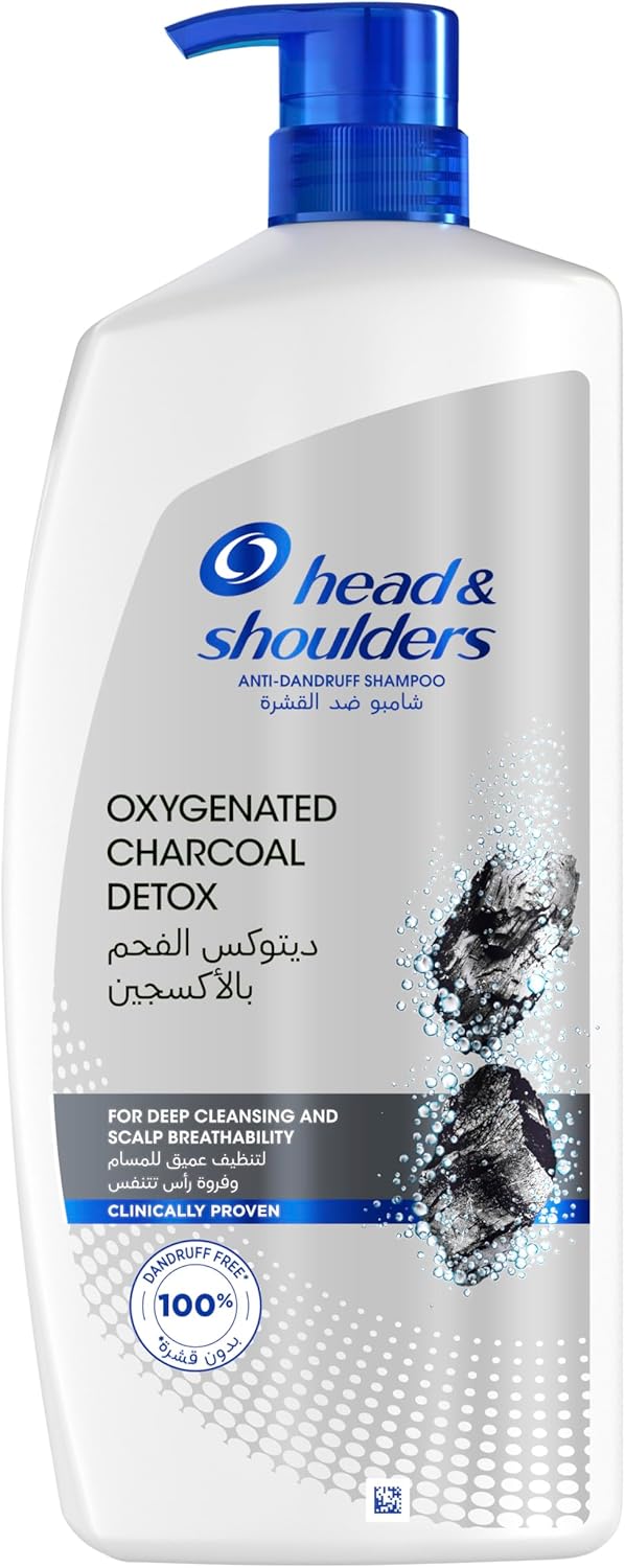 Head & Shoulders Charcoal Detox Anti-Dandruff Shampoo, 1000 ml_0