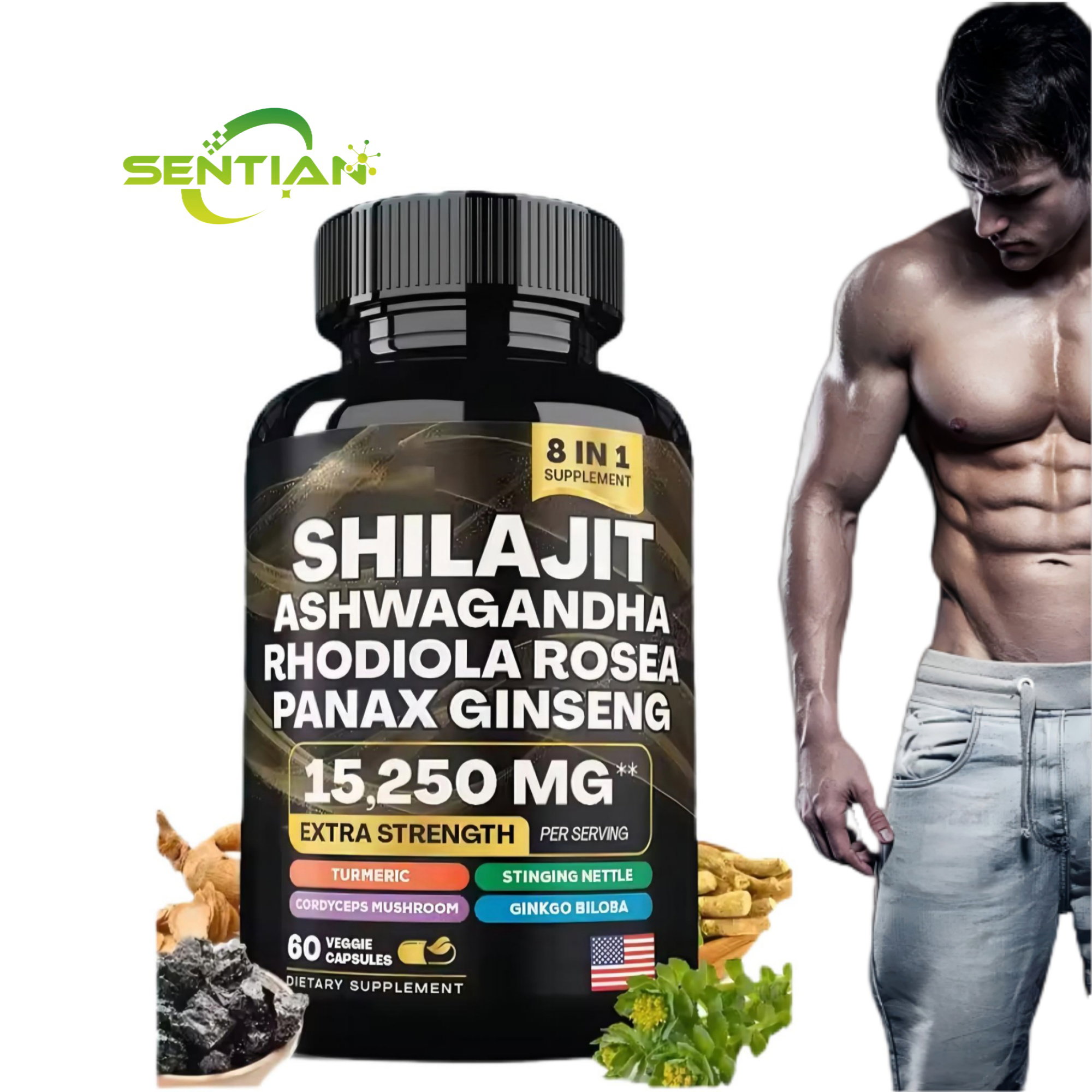 AG nature Shilajit Pur Himalayen Original Fort 60 Gélules _1