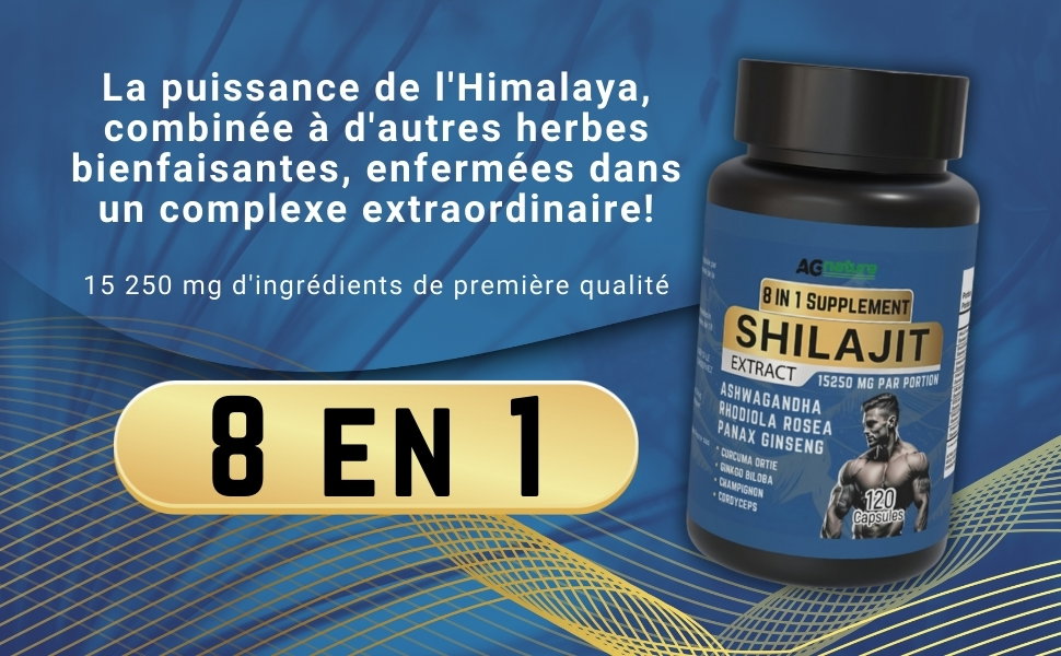 AG nature Shilajit Pur Himalayen Original Fort 60 Gélules _4