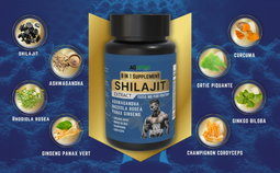 AG nature Shilajit Pur Himalayen Original Fort 60 Gélules 