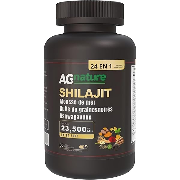 AG nature Shilajit Pur Himalayen Original Fort 60 Gélules _0
