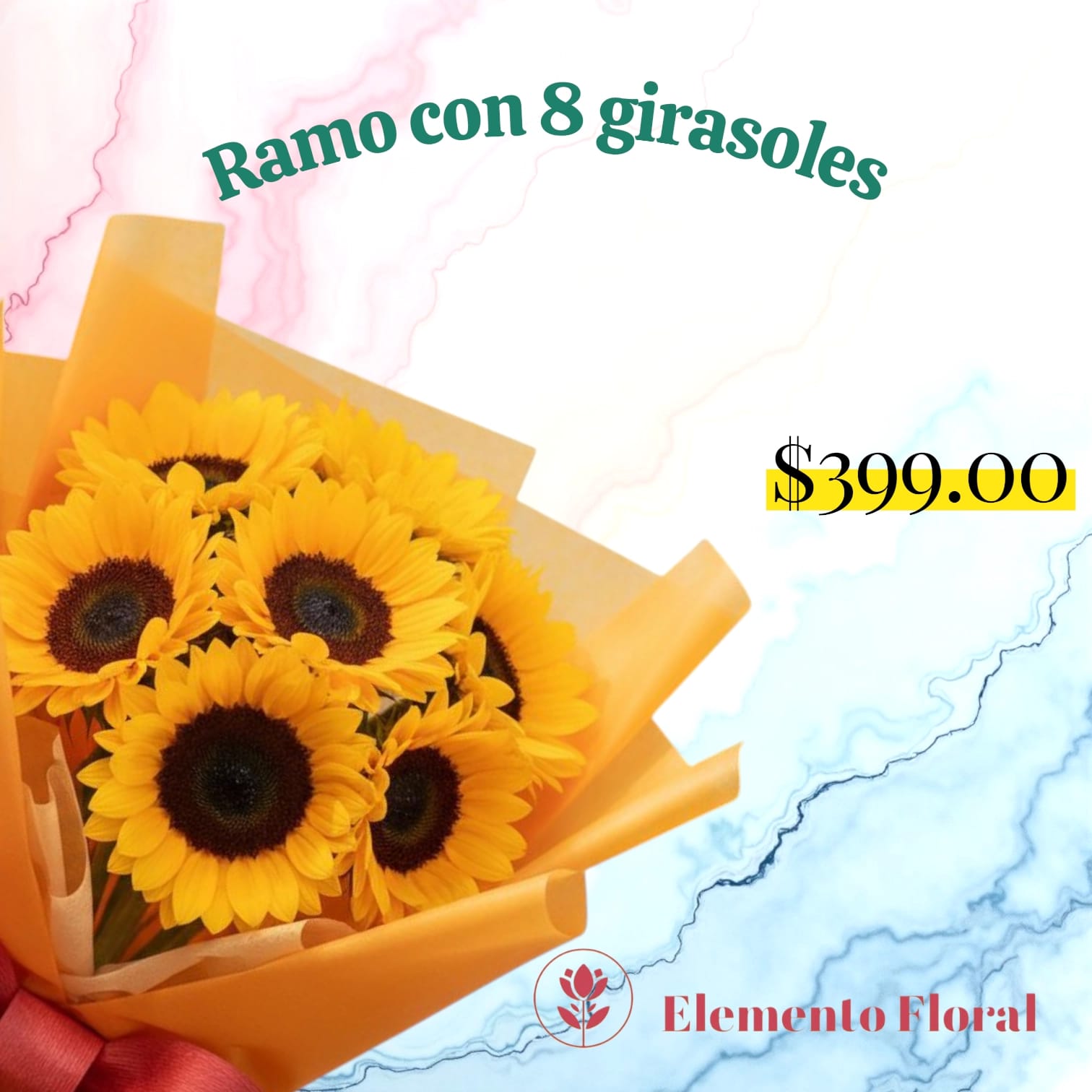 RAMO DE 8 GIRASOLES_0