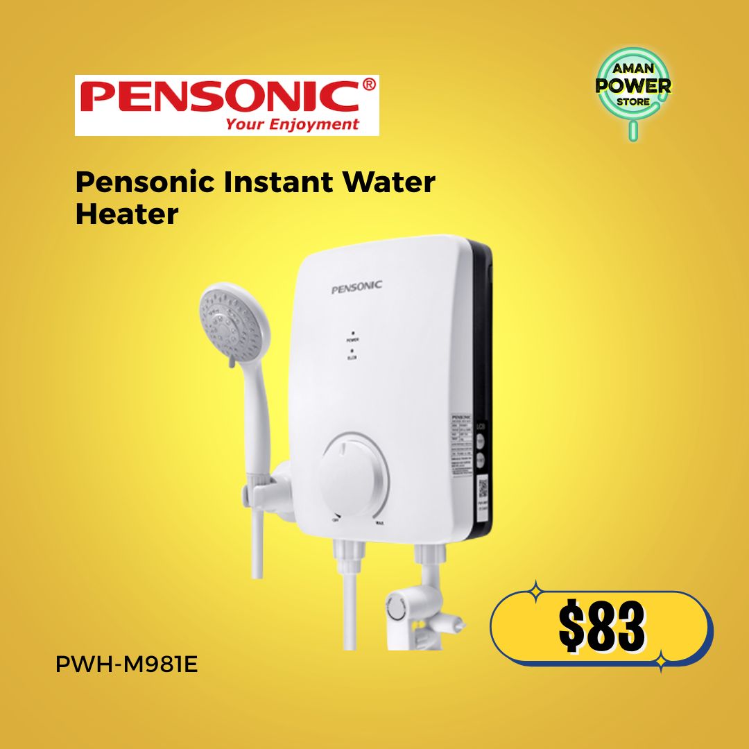 PENSONIC INSTANT WATER HEATER (PWH-M981E)