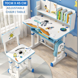 KID STUDY TABLE WITH CHAIR (MEJA BELAJAR)