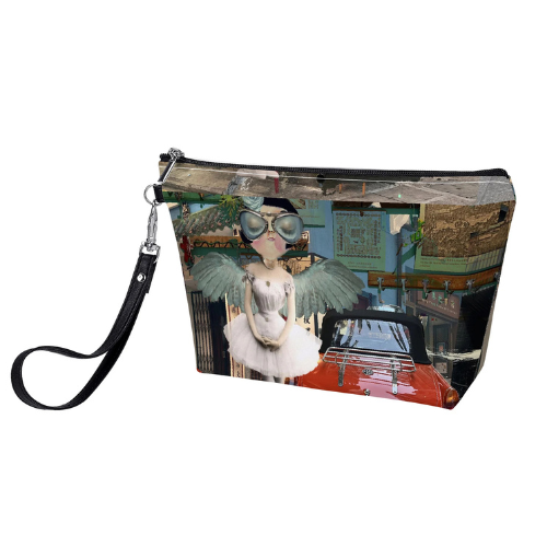 Lulu x Alby - Red Car Sling Cosmetic Bag_1