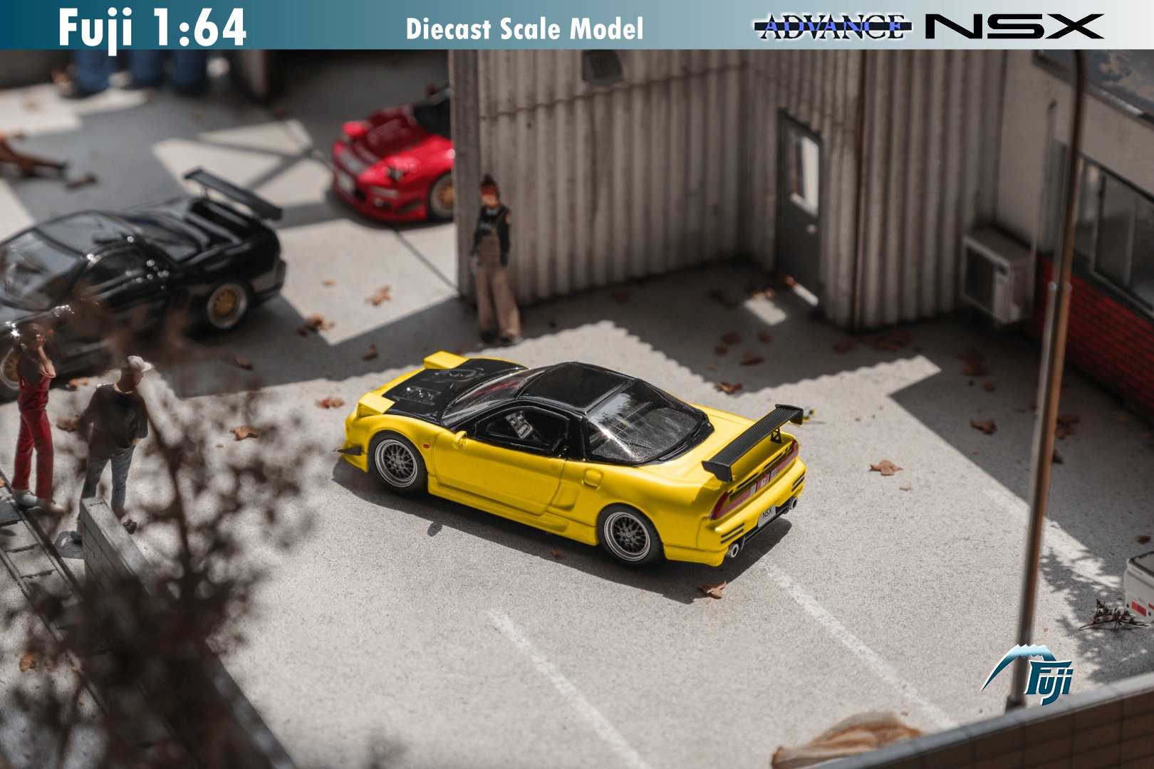 FUJI MODEL 1/64 NSX NA1_4