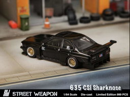 STREET WEAPON BMW 635Ci SHARKNOSE - BLACK